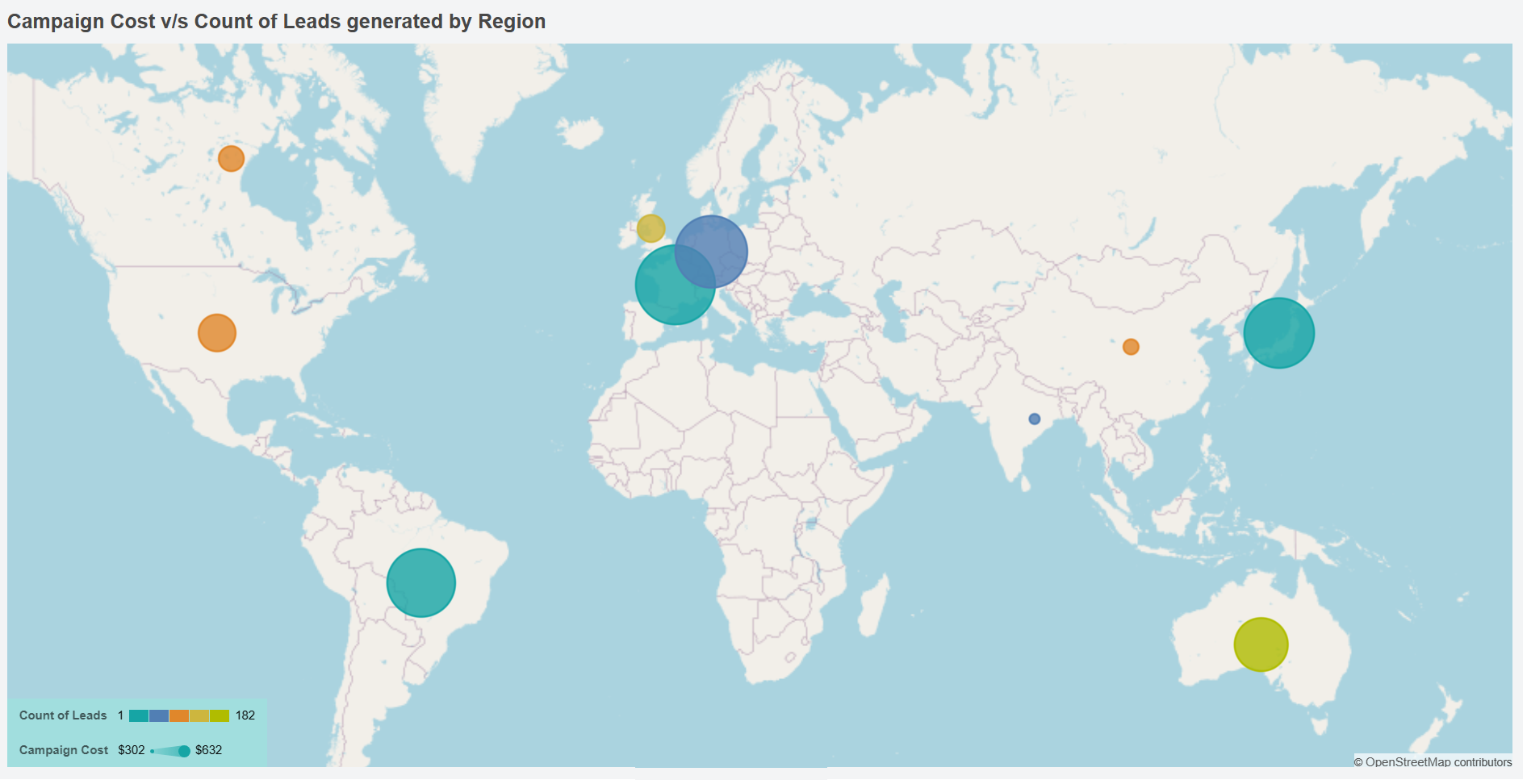 Bubble map in WynDashboards